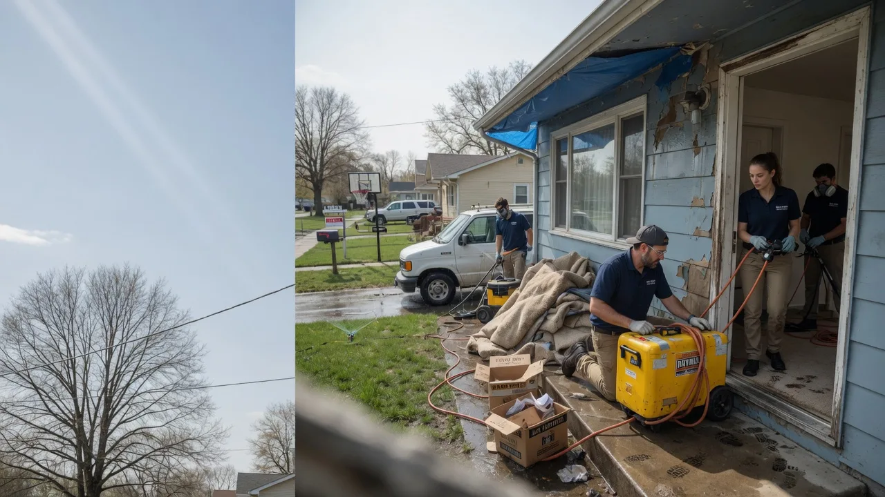 Basement Flood Cleanup in Sod, WV near me
